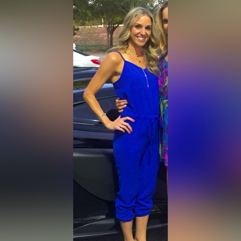Royal Blue Jumpsuit